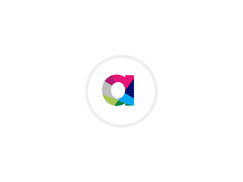 ambi loader animation branding loader loading logo page load progress typography ui ux waiting
