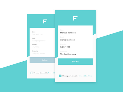 Form form form fields form ios form sheet info