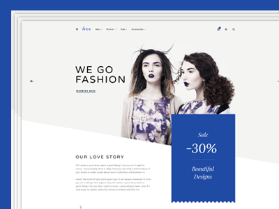 Wee creative ecommerce fashion minimal shopify theme