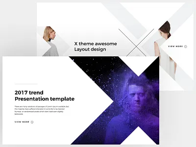X - FREE POWERPOINT & KEYNOTE TEMPLATE clean keynote minimal powerpoint presentation slide slides template templates ui ux