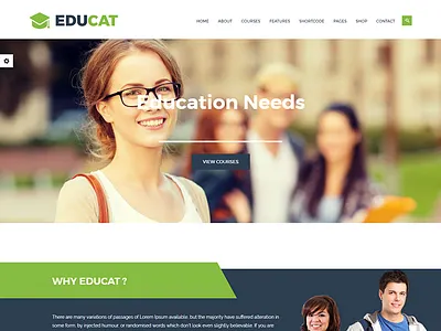 Educat – Education PSD Template business children college conference course education event multipurpose