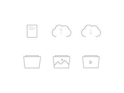 Icon set download icon folder icon icon set office icon upload icon