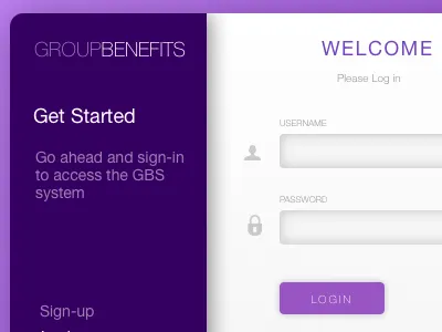 Daily UI Challenge #002 login uidesign