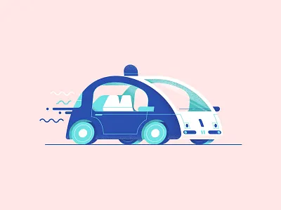 Autonomous Waymo autonomous car down the street designs future google self driving tech waymo