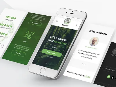 Treepex forest green logo tree treepex