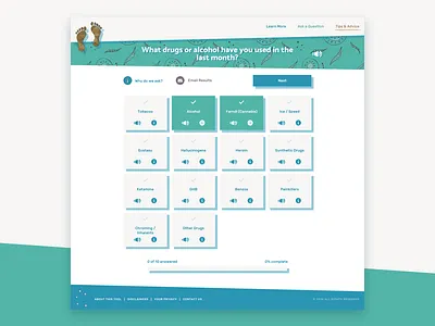 Yarning Straight Out - Web App app creative design experience form layout pattern ui urban web website