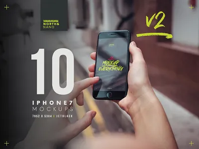 iPhone7 PSD Mockups v2 iphone iphone7 iphone8 mockups presentation samsung sonya7r2 ui urban ux webdesign