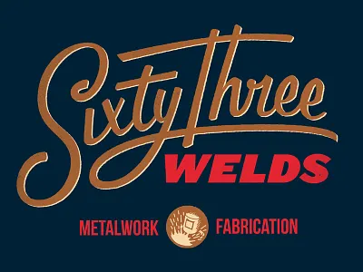 Sixty Three Alternate hand lettering lettering script type