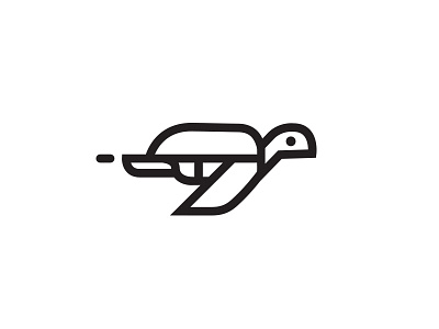 Turtle animal black design endangered forest illustration jungle line logo mark natural turtle
