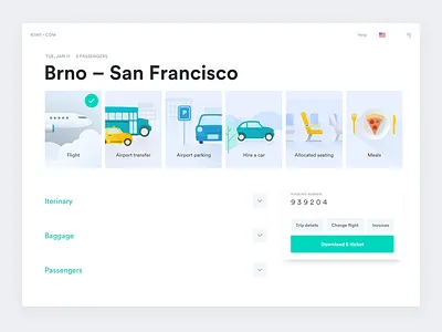 Manage my booking WIP booking circular flight kiwi services