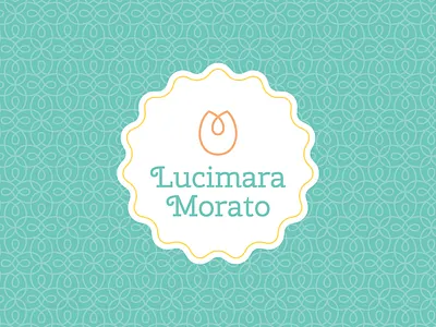 Logo // Lucimara Morato flower logo tulip