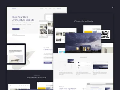 Monograph Homepage homepage landing landing page marketing product saas website