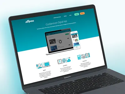 BKM Express - Web bkm finance illustration landing minimal payment web website