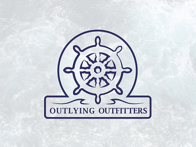 Outlying Outfitters apparel austin branding fashion identity leisure logo logotype minimal nashville simple water