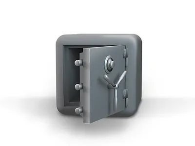PactSafe "3d safe" concept 3d blender branding foxio pactsafe rendering safe sketch vault