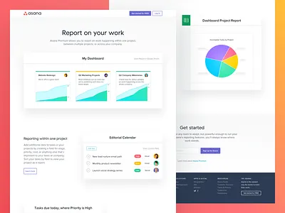 Reporting in Asana asana reporting sketch web