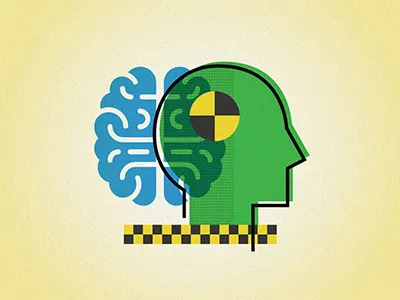 Smarter Crash Test Dummy Illustrations debut design editorial graphic illustration illustrator web