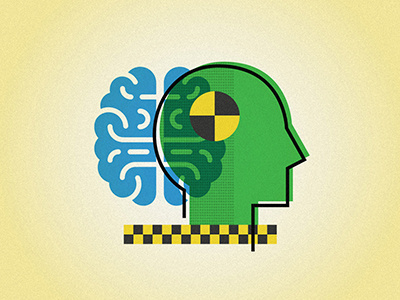 Smarter Crash Test Dummy Illustrations debut design editorial graphic illustration illustrator web