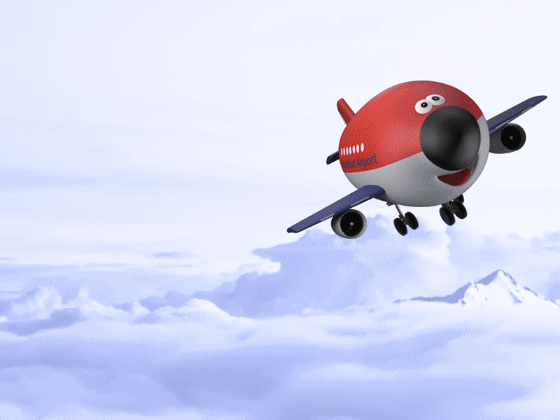 🛫 I believe I can fly 3d animation c4d js vr webgl