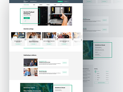 Strefa HPE - Home page blog clean forum knowledge portal reports webinars