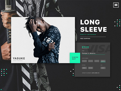 Credit Card Check-Out | Daily UI #002 art direction lab user interface visual design