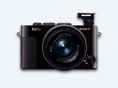 Camera - Sony RX1 camera illustration sketch sony