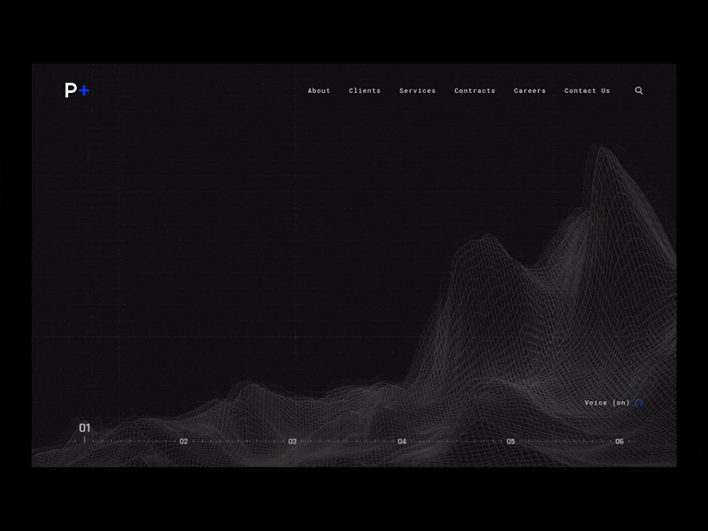 Professional+ colors glitch monochromatic motion security