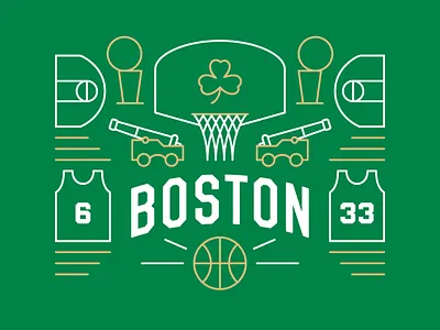 Boston Basketball basketball bill russell boston celtics irish larry bird nba st. patricks day