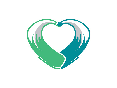 Hear in the Fox Cities logo branding design fox graphic healthcare hearing logo minimalist non profit nonprofit vector
