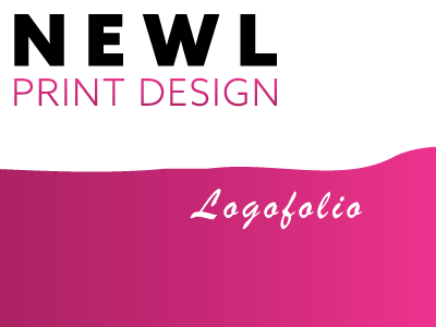 Newl Logofolio booklet graphic design layout design logos newl print
