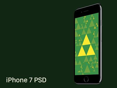 iPhone 7 PSD 2 iphone iphone 7 jet black psd template