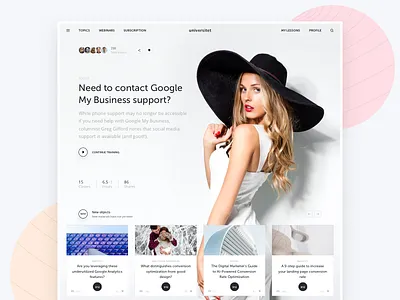 Passing a paid course articles flat flatstudio interface materials mini news open ui universitet web