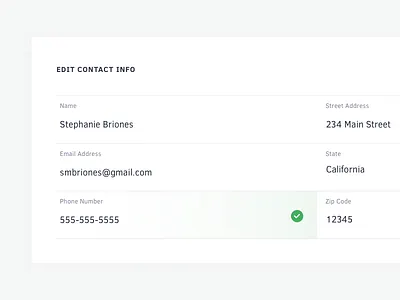 Form Validation error form success ux validation