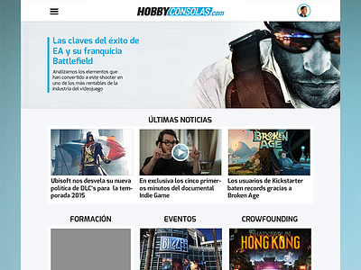 HobbyConsolas concept concept gaming news