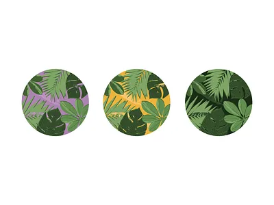 Botanical Leaves bontanical colours graphics illustration leaves textures vector