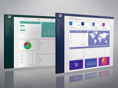 Admin Dashboard admin bootstrap dashboard data visualization design material design template ui ux