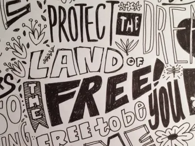 work in progress lettering