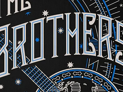 2016 Hoodie planet stars typography victorian vintage