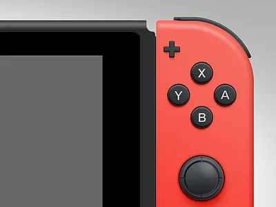 Nintendo Switch PSD Freebie free freebie gui nintendo paths psd switch ui vector
