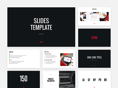 STRV Slides Template google presentations google slides pitch slides presentation presentations slides slides template strv strvcom