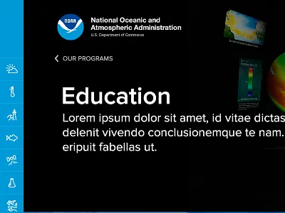 NOAA Website noaa science weather widget website