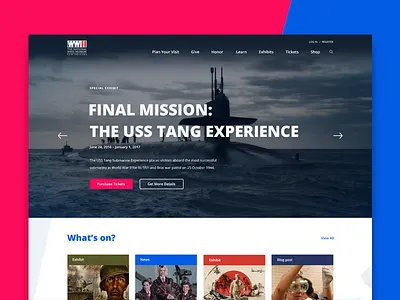 World War II Museum Design design history museum redesign two ui ux war world