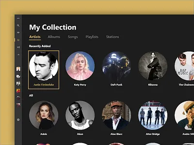 Xbox My Collection acrylic app apple blur ios microsoft minimal music neon ui windows xbox