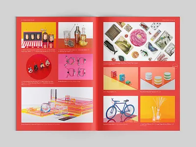 The Conran Shop Content brochure design editorial geometric layout london luxury pattern photography product retouch saddle stitch