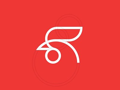Rooster bird logo mark rooster symbol
