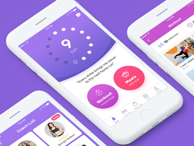 workout apps with meal planning