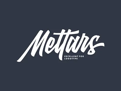 Mettars Typeface calligraphy handmade handwritten letterin logotype surotype typeface typography
