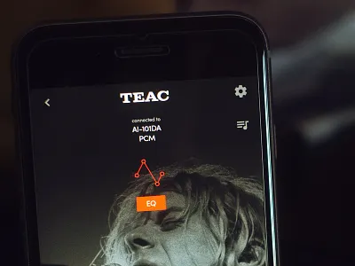 TEAC App redesign... controls design ui