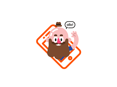 i r on the instagram all strokes allo beard character hat instagram mobile promo selfie