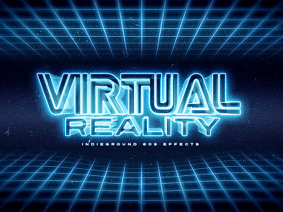 80s Retro Text Effects - No.9 1980s 80s futuristic indieground logo mockup photoshop psd retro synthwave template text effect typography vhs vintage